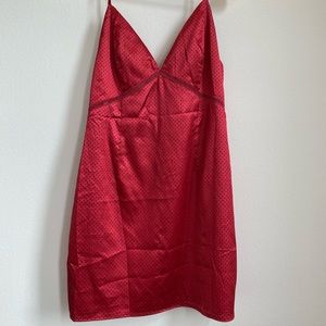 Superdown revolve red dress